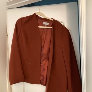 Kasper red blazer